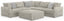 Bucktown Parchment Sectional 230659/73/63-176026 - Darseys Furniture & Mattress