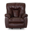 The Connery Blaze Bourbon Power Recliner 4703BJ-LM99-14 by Franklin Furniture Corp. is a large, plush, dark brown chair featuring a thick gel-blended foam cushion, cushioned armrests, and a padded backrest, shown against a plain white background.
