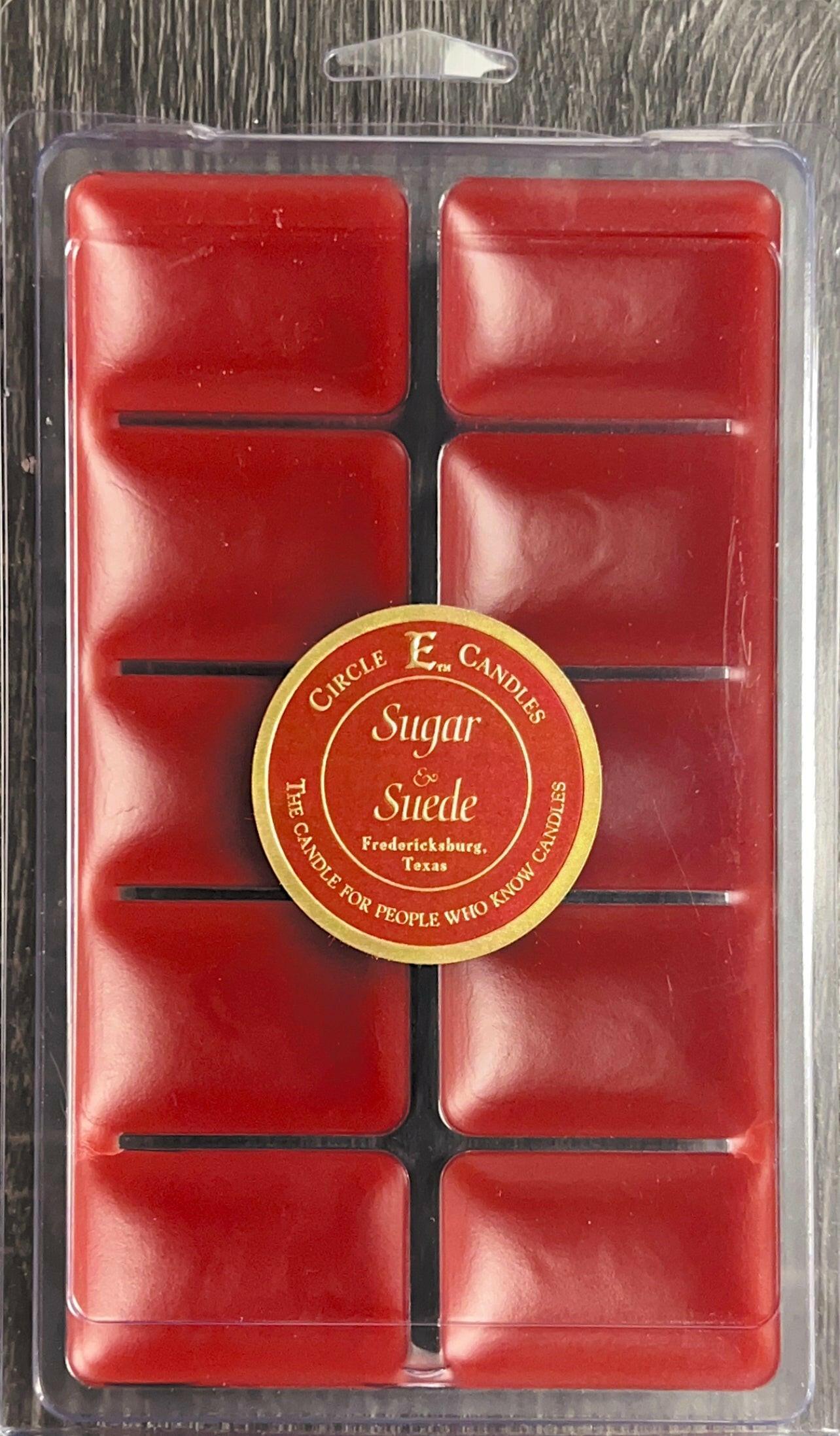 Circle E 11oz Wax Melt Sugar & Suede.