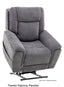 Trio Mezzo Trento Pewter Lift Chair MM3600-VTP-H0A - Darseys Furniture & Mattress