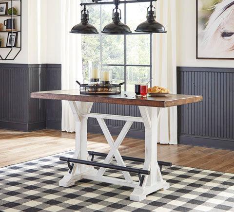Valebeck White Table D546-13. Valebeck White Table D546-13.