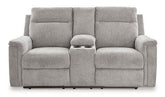 Barnsana Ash Power Reclining Loveseat 3320196.