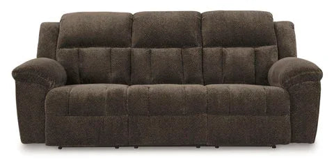 Frohn Chocolate Reclining Sofa 3740788 - Darseys Furniture & Mattress Frohn Chocolate Reclining Sofa 3740788 - Darseys Furniture & Mattress