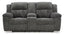 Frohn Graphite Reclining Loveseat 3740694 - Darseys Furniture & Mattress