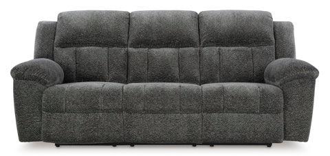 Frohn Graphite Reclining Sofa 3740688 - Darseys Furniture & Mattress Frohn Graphite Reclining Sofa 3740688 - Darseys Furniture & Mattress