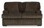 Aylesworth Chocolate Loveseat 5370235.