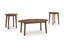 Gordonay Brown Cocktail Table and 2 End Tables T155 - 13 - Darseys Furniture & MattressAshley