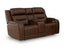 Knightington Brown Power Reclining Loveseat U1160218A - Darseys Furniture & MattressAshley