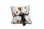 Merlot Hide Ivory Dreamy Fur Highlander Merlot Florence Travel Set 36"x60" - Darseys Furniture & MattressHandmade Heifer