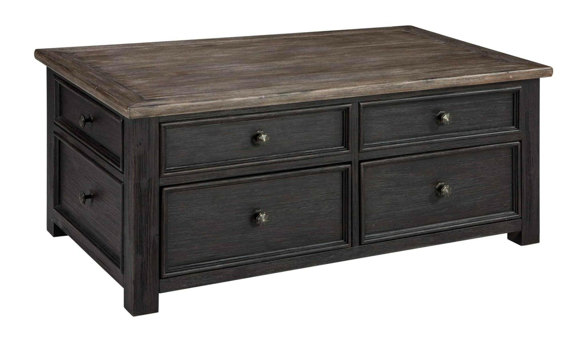 Tyler Creek Lift Top Cocktail Table T736-20. Tyler Creek Lift Top Cocktail Table T736-20.