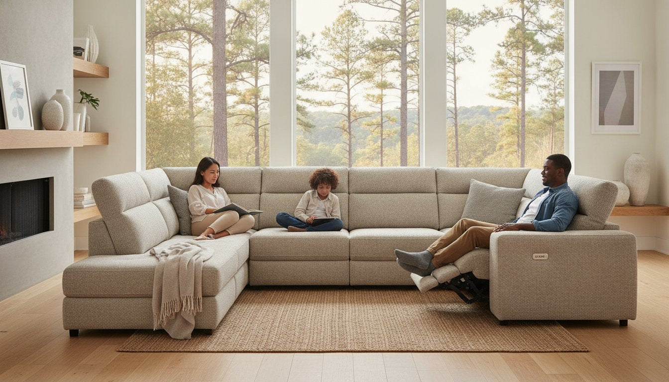 Stationary vs. Reclining Sofa: Which is Right for Your East Texas Home?