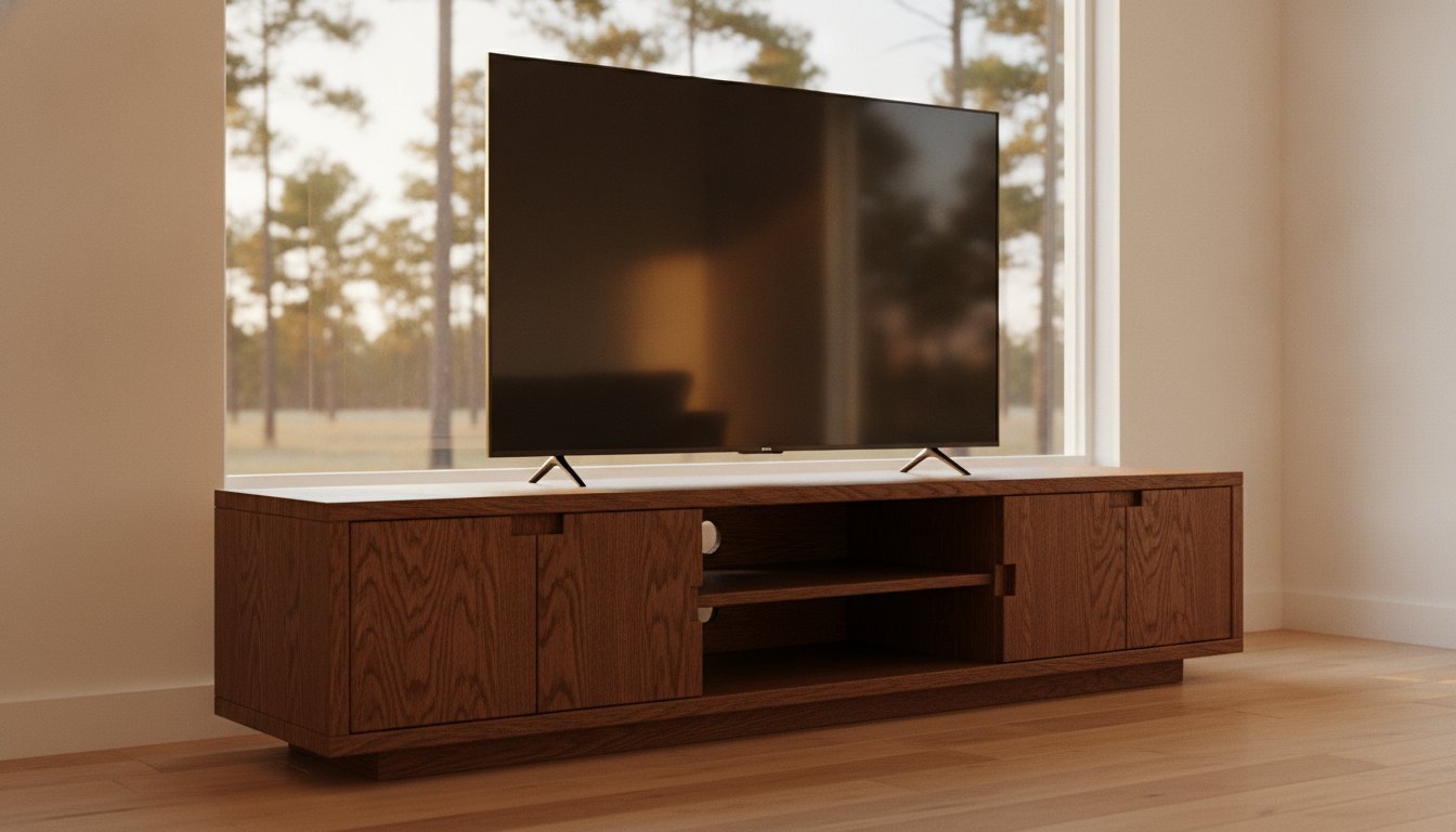 Solid Wood TV Stands in East Texas: A Guide to Heirloom Quality Media Centers - Darseys Furniture & Mattress