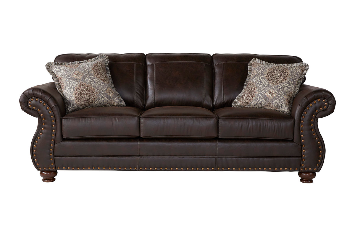 Ridgeline Brownie Sofa & Loveseat 17400