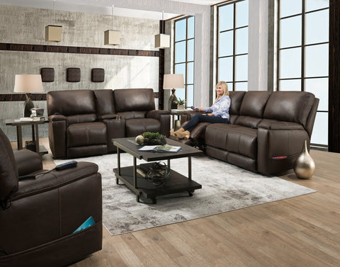 Milan Power Reclining Sofa & Loveseat 197