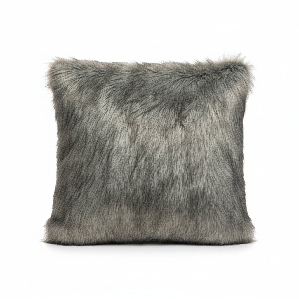 20x20 Hair on Hide pillow - Darseys Furniture & MattressHughes Furniture