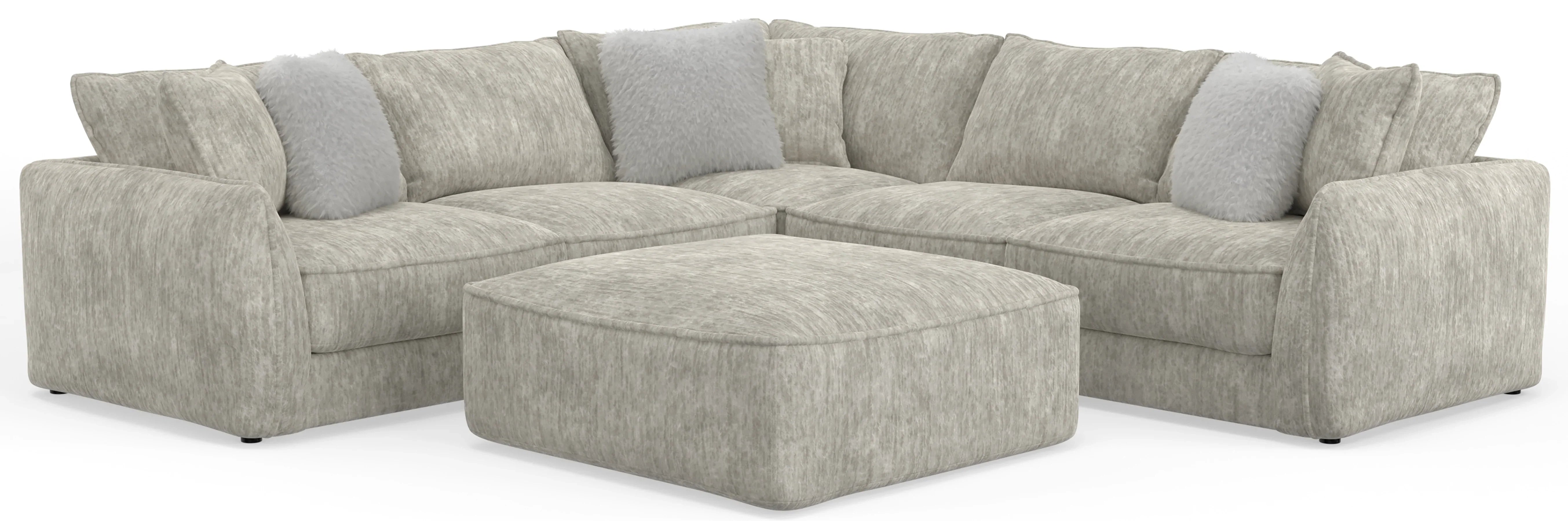 Bucktown Parchment Sectional 230659/73/63-176026 - Darseys Furniture & Mattress