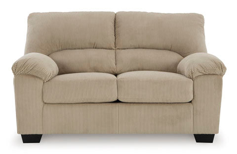 SimpleJoy Sand Loveseat 2420335.