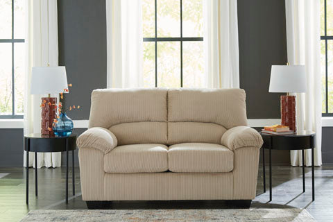 SimpleJoy Sand Sofa & Loveseat 242033