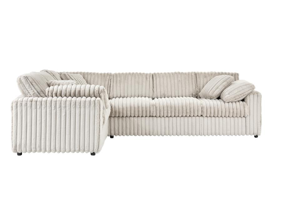 Mondo Champagne Sectional 24550-LFSC01-RFS01