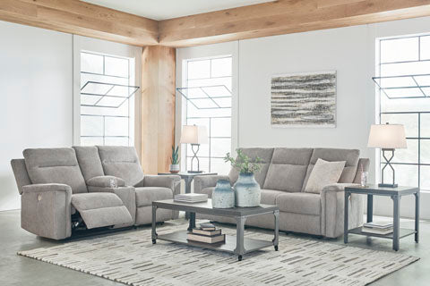 Barnsana Ash Power Reclining Sofa & Loveseat 33201