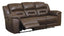 Stoneland Chocolate Reclining Sofa 3990488.