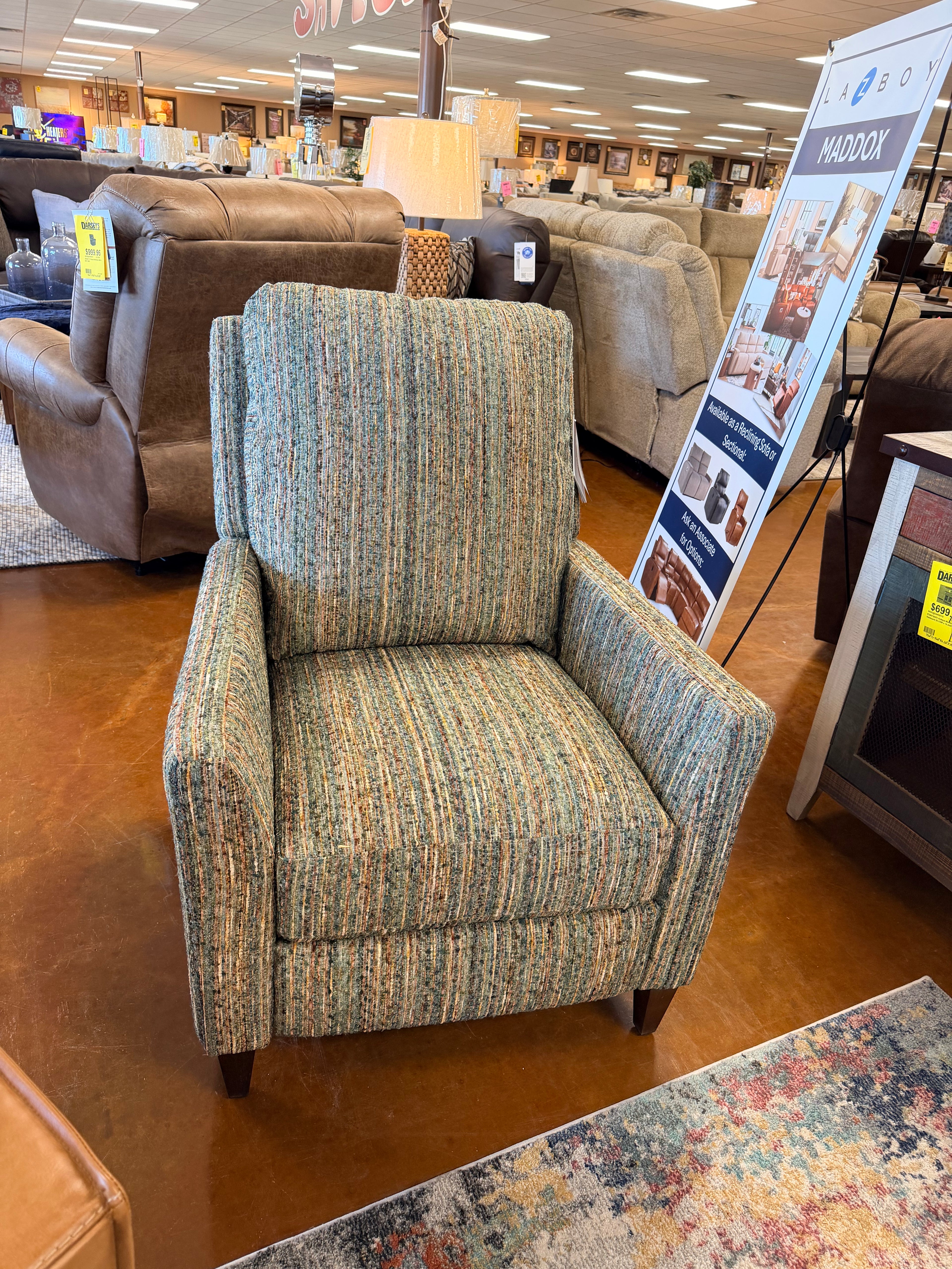 Audrey Highleg Recliner 457-295-D2097-27