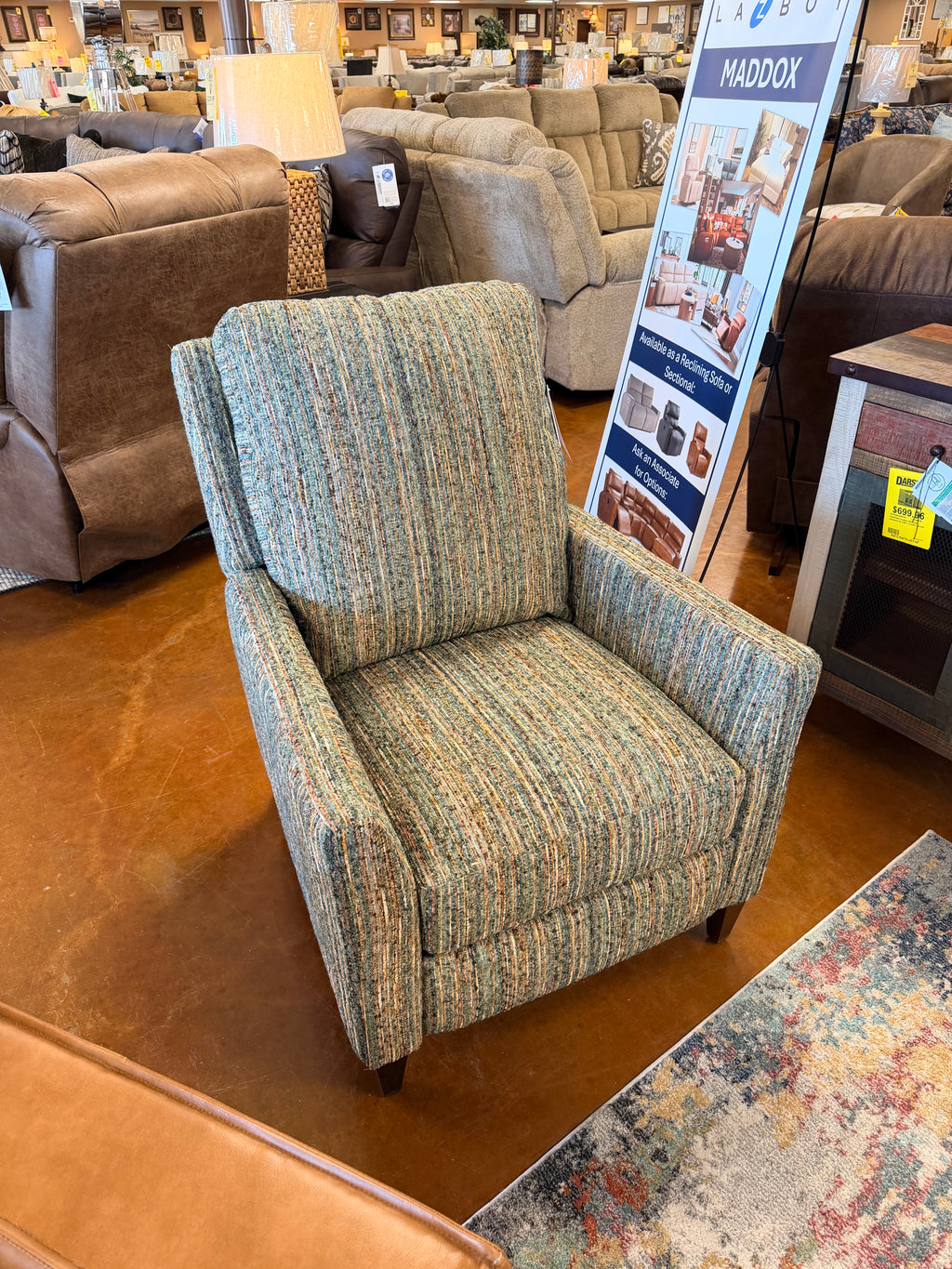 Audrey Highleg Recliner 457-295-D2097-27