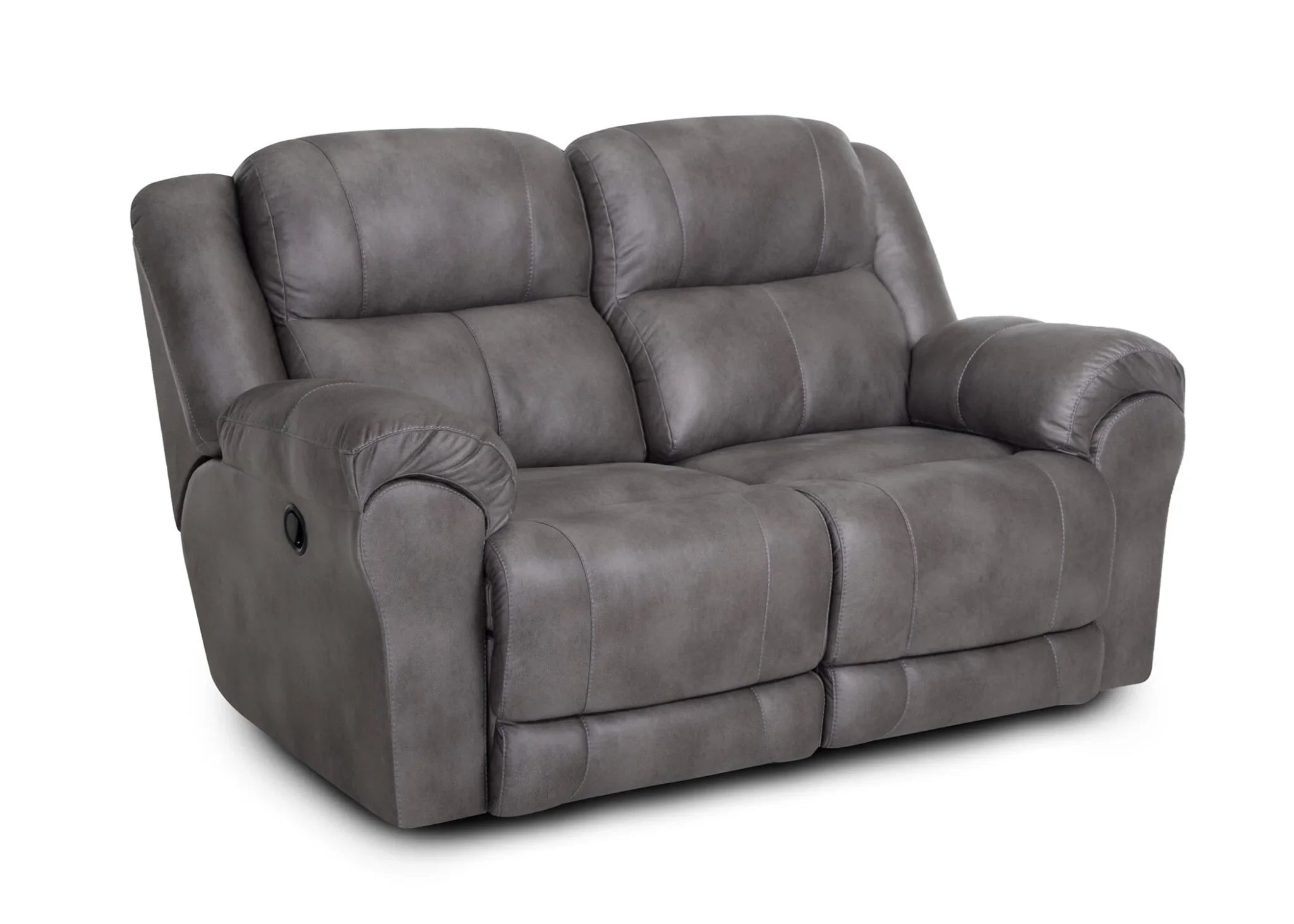 Croft Colt Smoke Reclining Loveseat 60623-3089-06 Main image