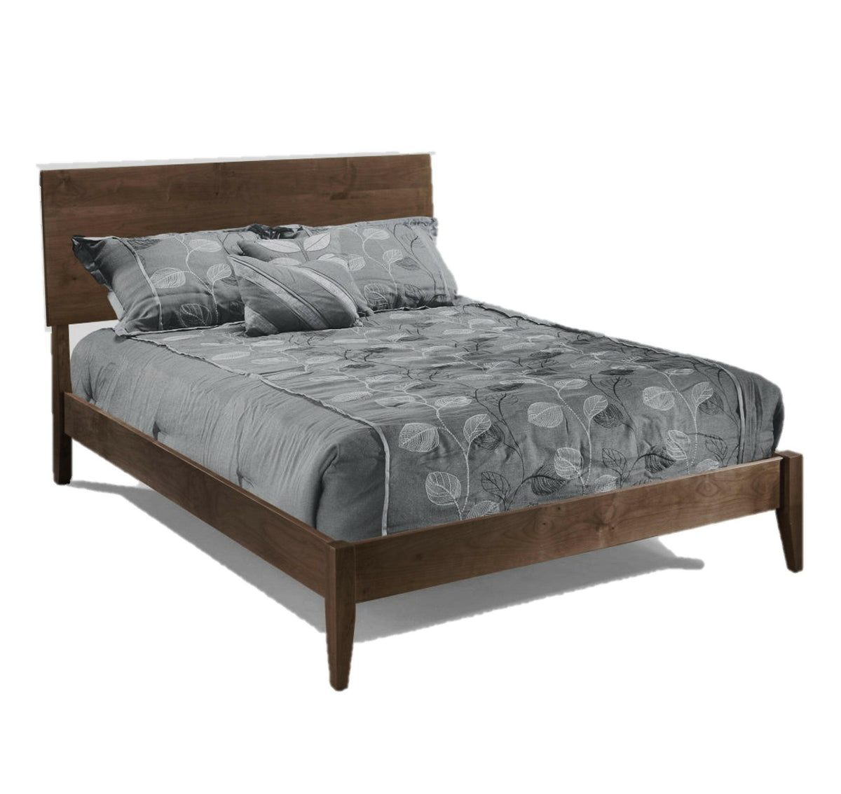 Modern Platform Iron Queen Bed 63298-3/4