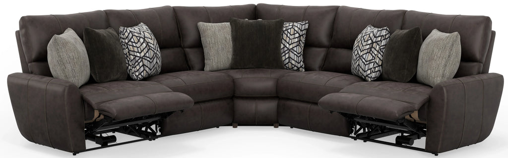 Royster Sable Reclining Sectional 64288/87/86-1277-9 - Darseys Furniture & Mattress