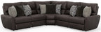 Royster Sable Reclining Sectional 64288/87/86-1277-9 - Darseys Furniture & Mattress