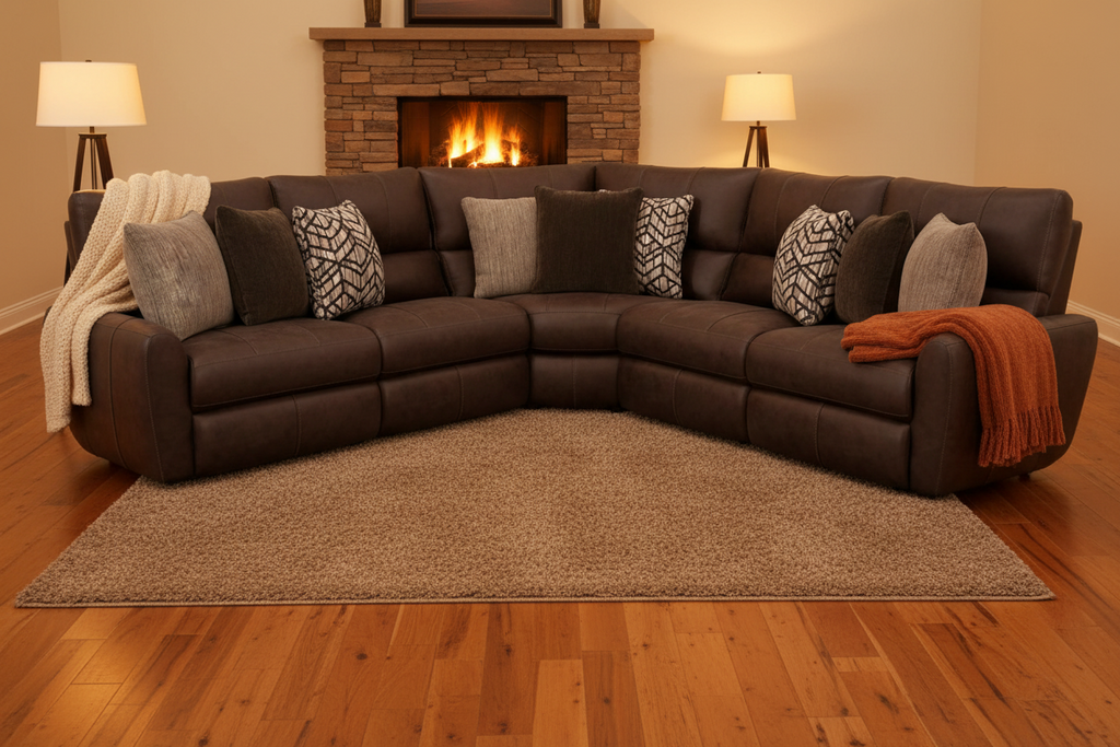 Royster Sable Reclining Sectional 64288/87/86-1277-9