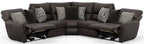 Royster Sable Reclining Sectional 64288/87/86-1277-9 - Darseys Furniture & Mattress