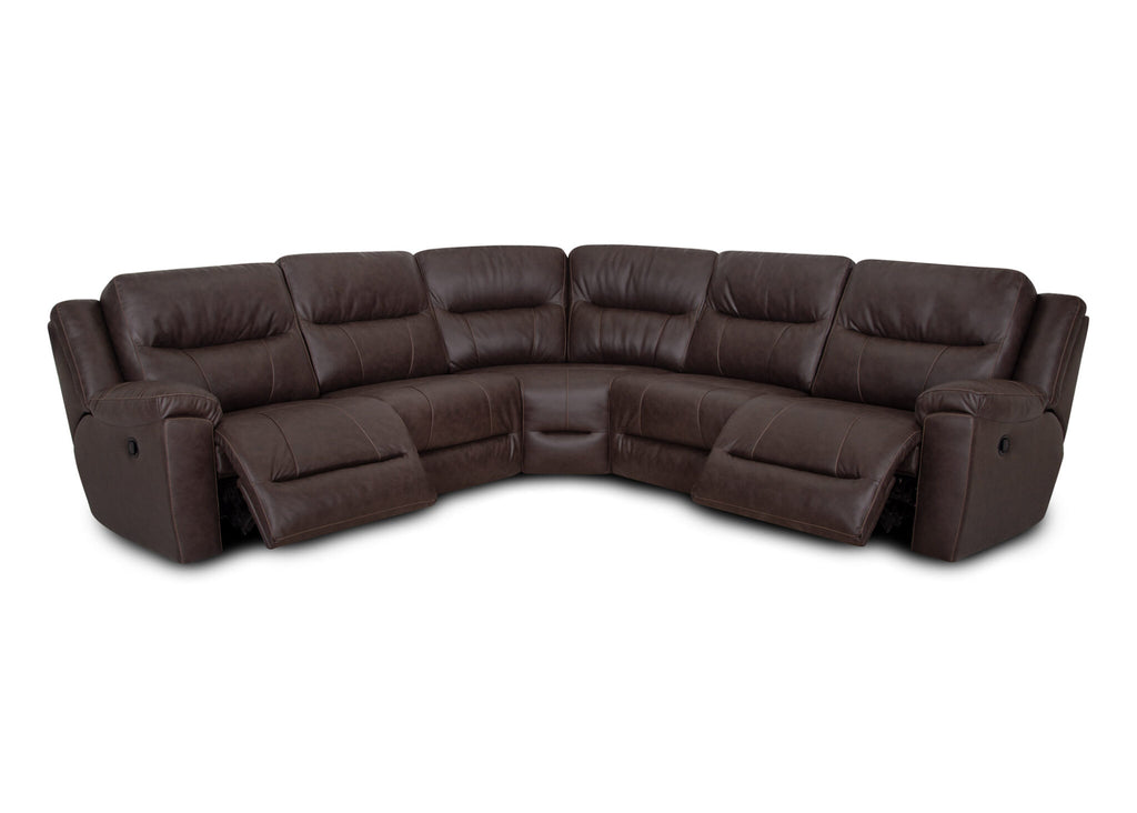 Davenport Duvall Coffee Reclining Sectional 65901-02-03-07-77-99-3429-10