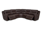 Davenport Duvall Coffee Reclining Sectional 65901-02-03-07-77-99-3429-10