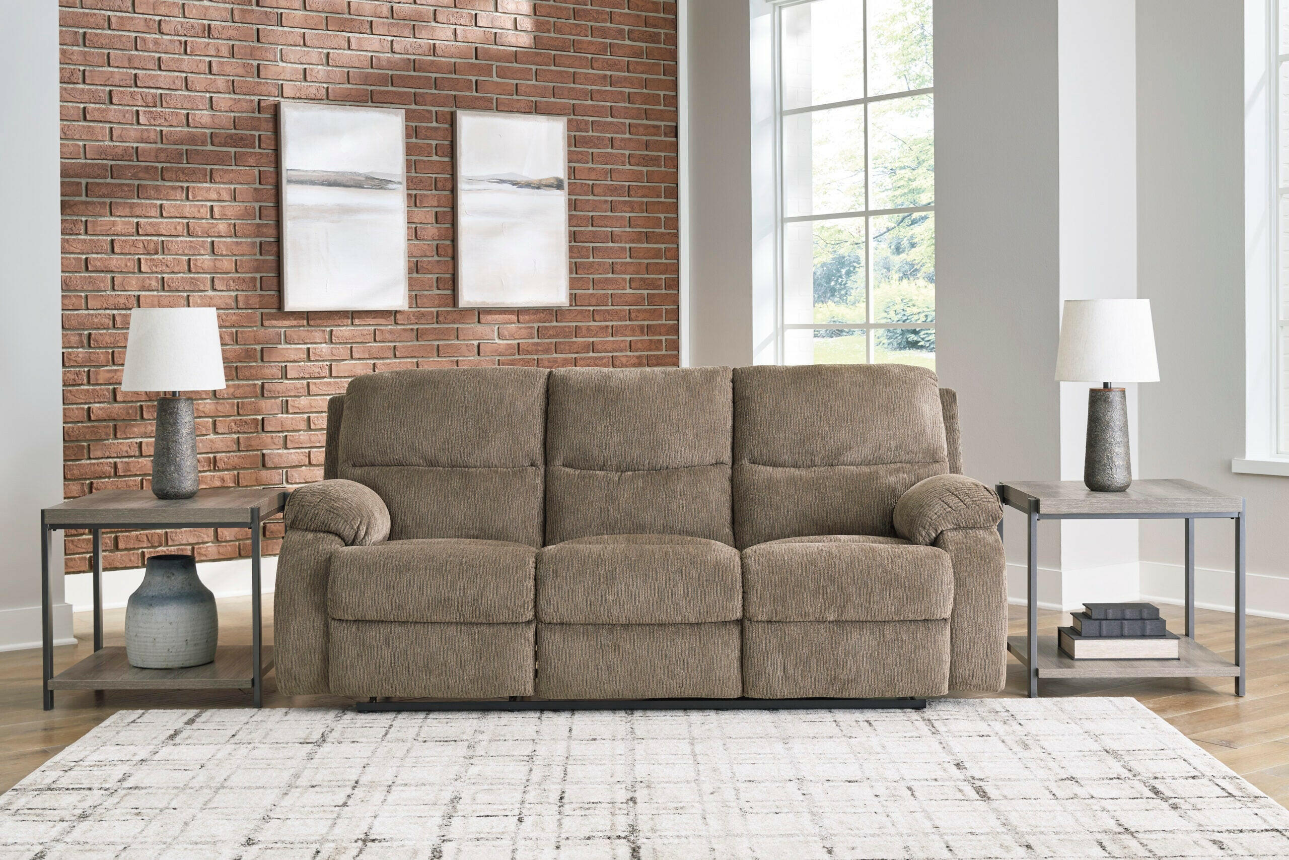 Scranto Sofa & Loveseat Reclining 66504