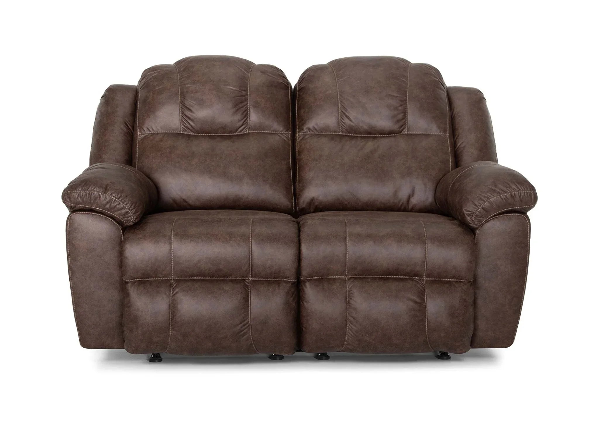 Castello Outlier Walnut Reclining Loveseat 69223-3311-14