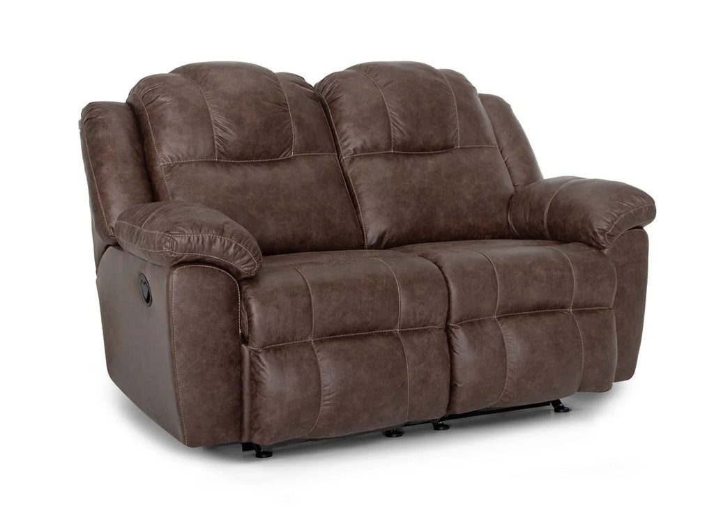 Castello Outlier Walnut Reclining Loveseat 69223-3311-14
