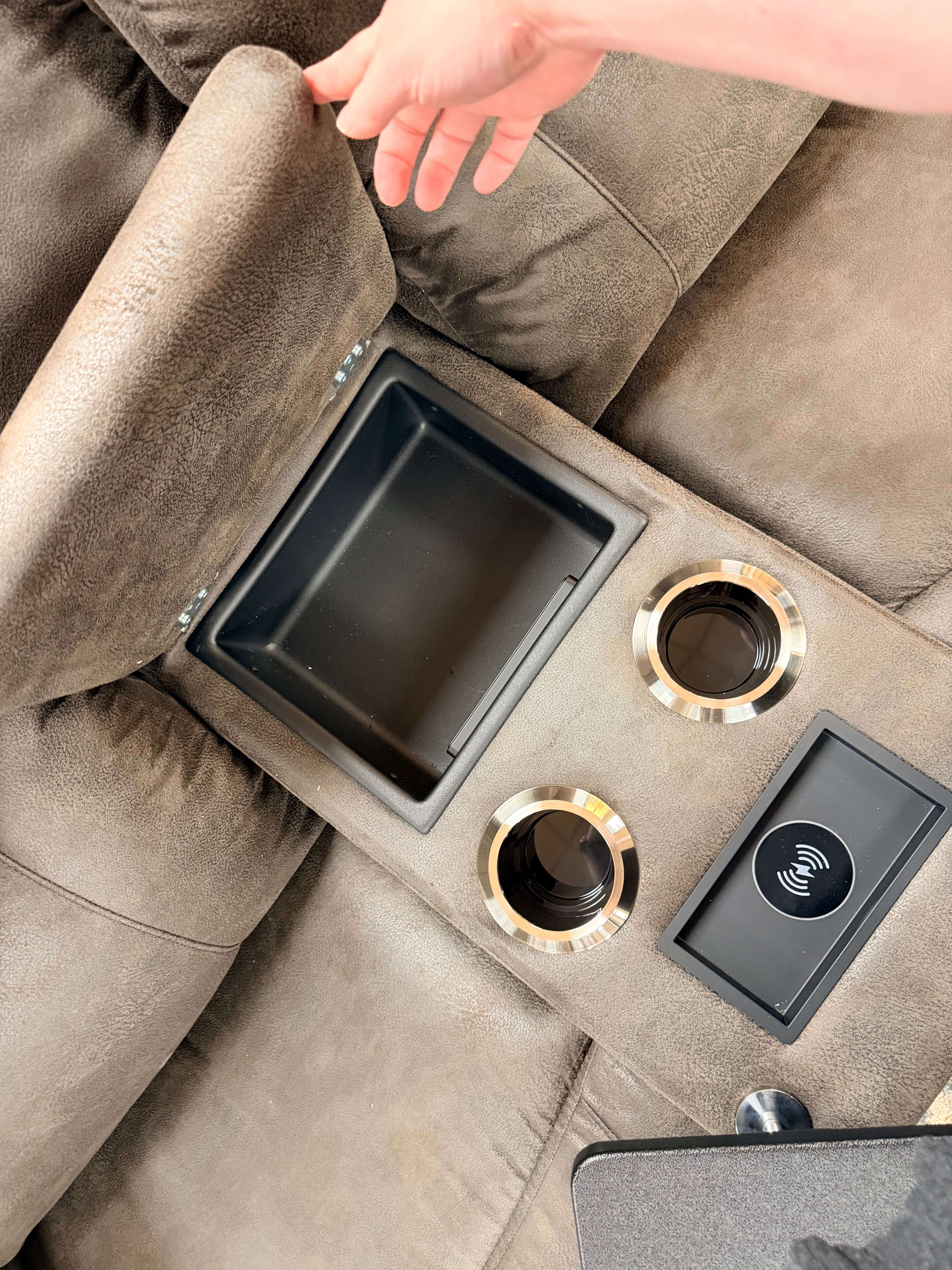 Trouper Power Reclining Console Loveseat 724-X49-D1825-58 Secondary image