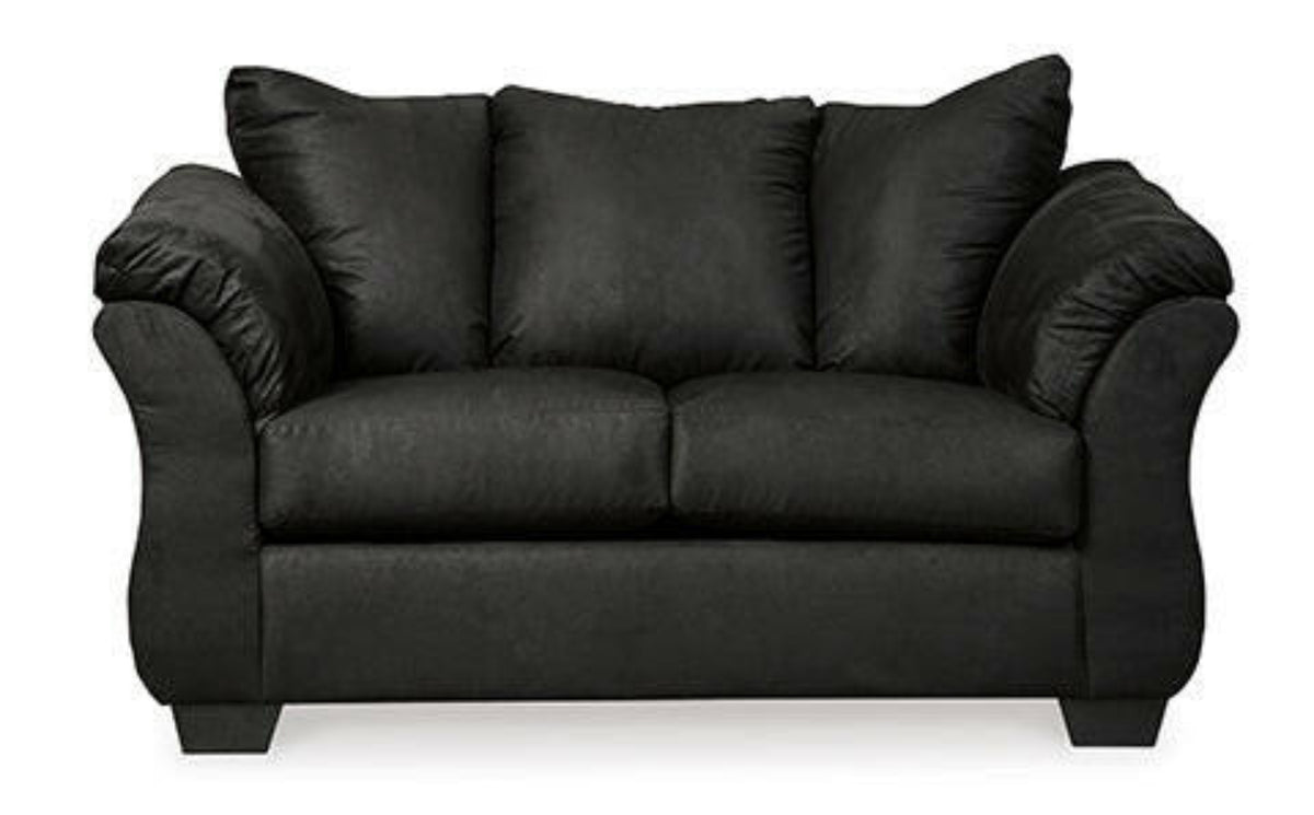 Darcy Black Loveseat 7500835.