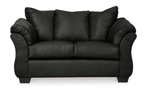 Darcy Black Loveseat 7500835