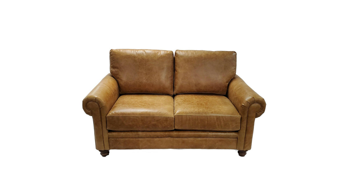 Bermuda Desert Camel Loveseat Leather 7670L