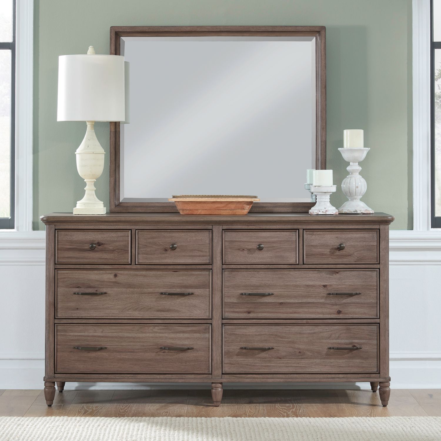 Hickory Grove Dresser Mirror 866-BR31/BR51