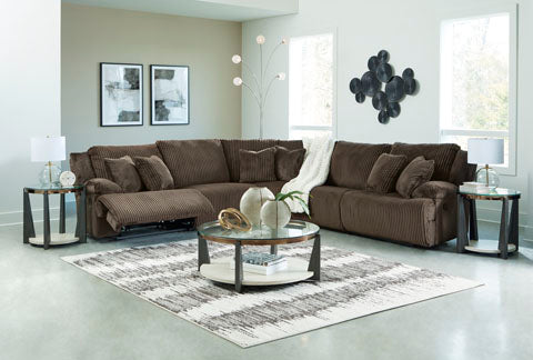 Top Tier Chocolate Sectional 9270519/40/41/46/77