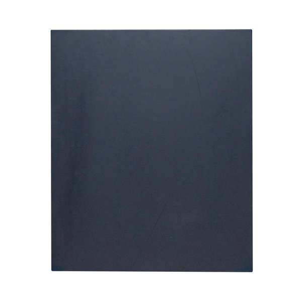 A plain, solid dark blue rectangular surface with no visible markings, textures, or patterns—reminiscent of the Liberty Furniture Brook Creek Table and 2 Chairs 942NY-CD-3CTS in a rich navy blue finish—is centered on a white background, making it ideal for small space dining settings.