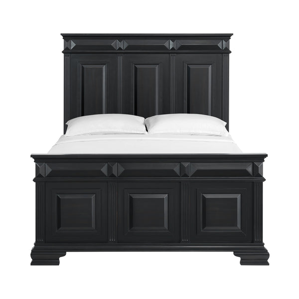 Bridgestone Black Queen Bed, Chest, Nightstand B-10980-8