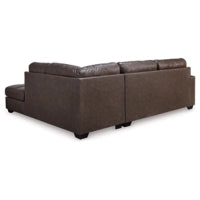 Barlin Mills Umber Sofa With Chaise 1700317/66