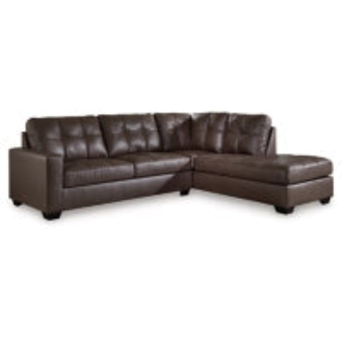 Barlin Mills Umber Sofa With Chaise 1700317/66