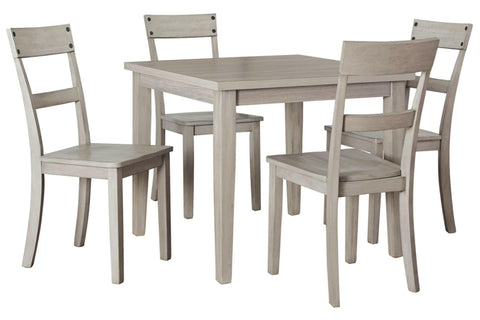 Loratti Table & 4 Chairs D261-225