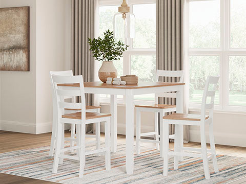 Gesthaven Table & 4 Chairs D398-223